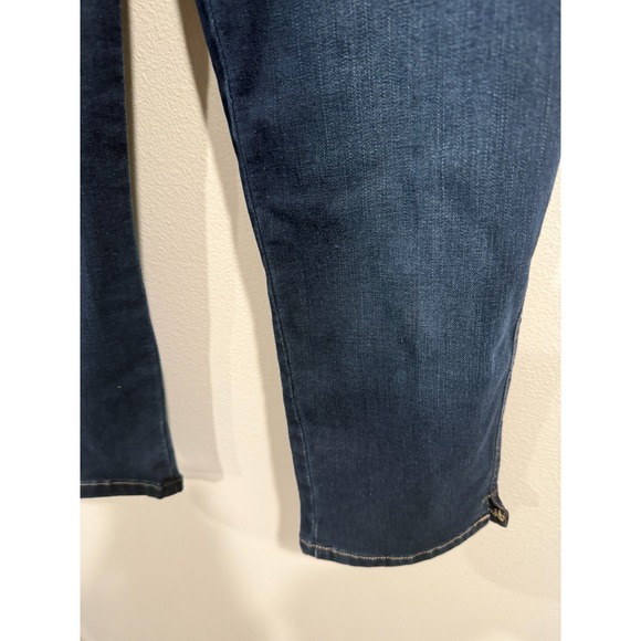 Gloria Vanderbilt Capri Jeans Women Size 4P Blue Denim Shape Effect High Waisted - Picture 11 of 12